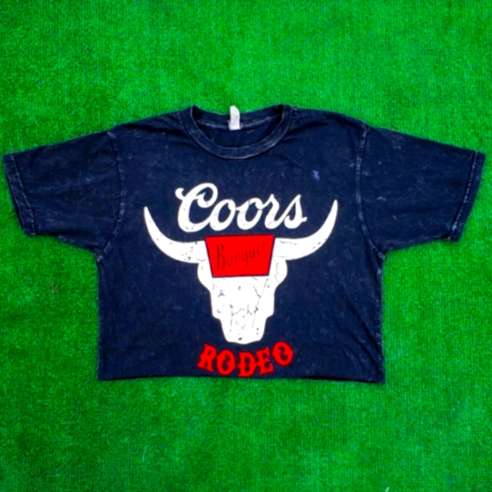 NEW Rodeo Graphic Cropped Vintage Look